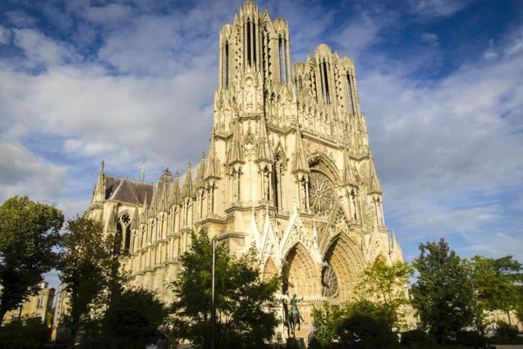 Comfortable, Cozy, Chill, Spacious, Near Cathedral Reims Exterior foto