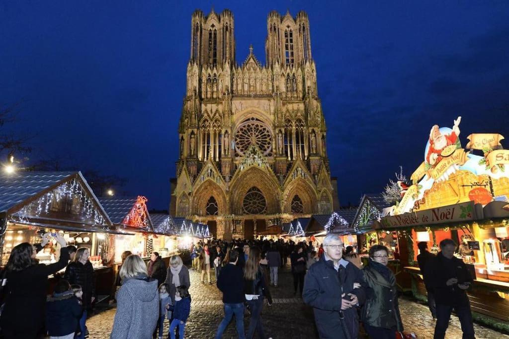 Comfortable, Cozy, Chill, Spacious, Near Cathedral Reims Exterior foto